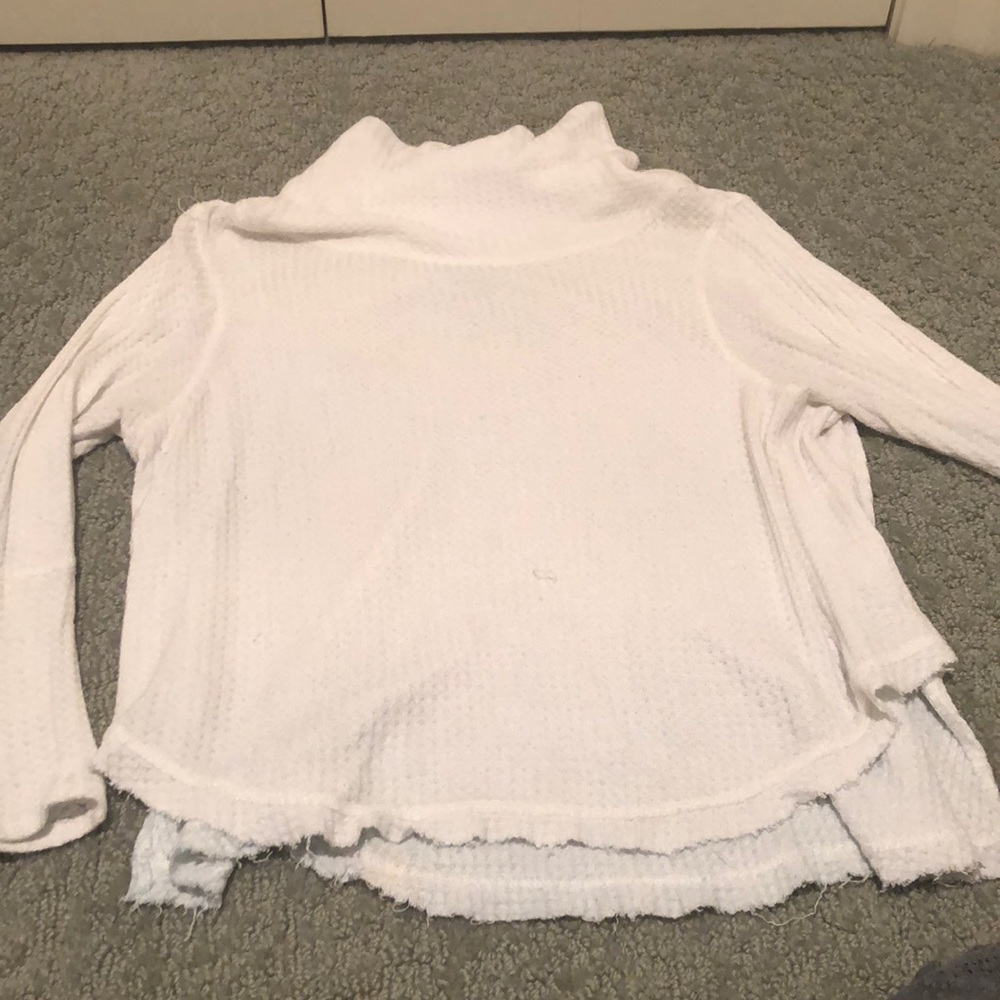 White turtleneck